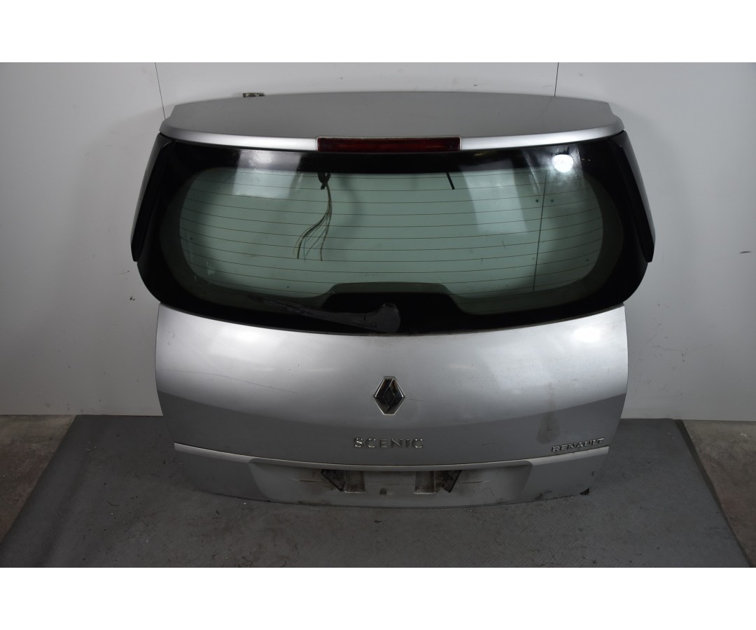 Portellone bagagliaio posteriore Renault Scenic II Dal 2003 al 2009 Colore grigio silver  1638368682218