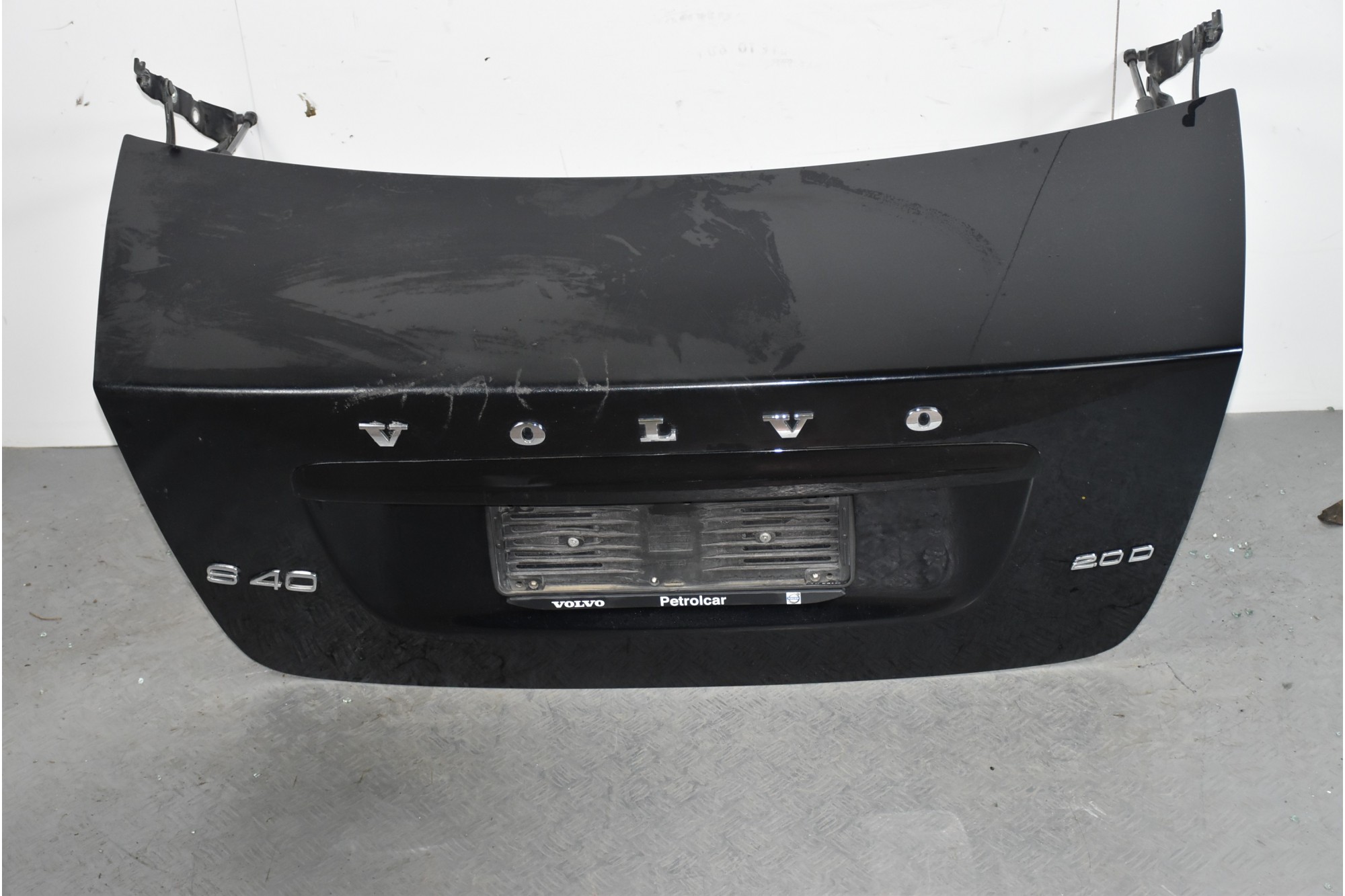 Portellone bagagliaio posteriore Volvo S40 Dal 1995 al 2004 Nero  1638370265744