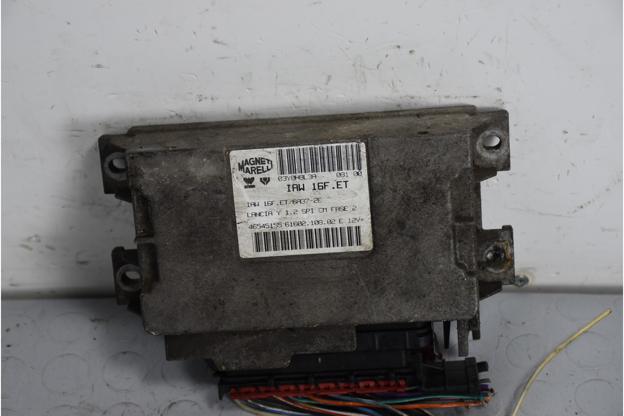 Centralina ECU Lancia Ypsilon 1.2 B Dal 1995 al 2003 Cod IAW16F.ET  1638541652212