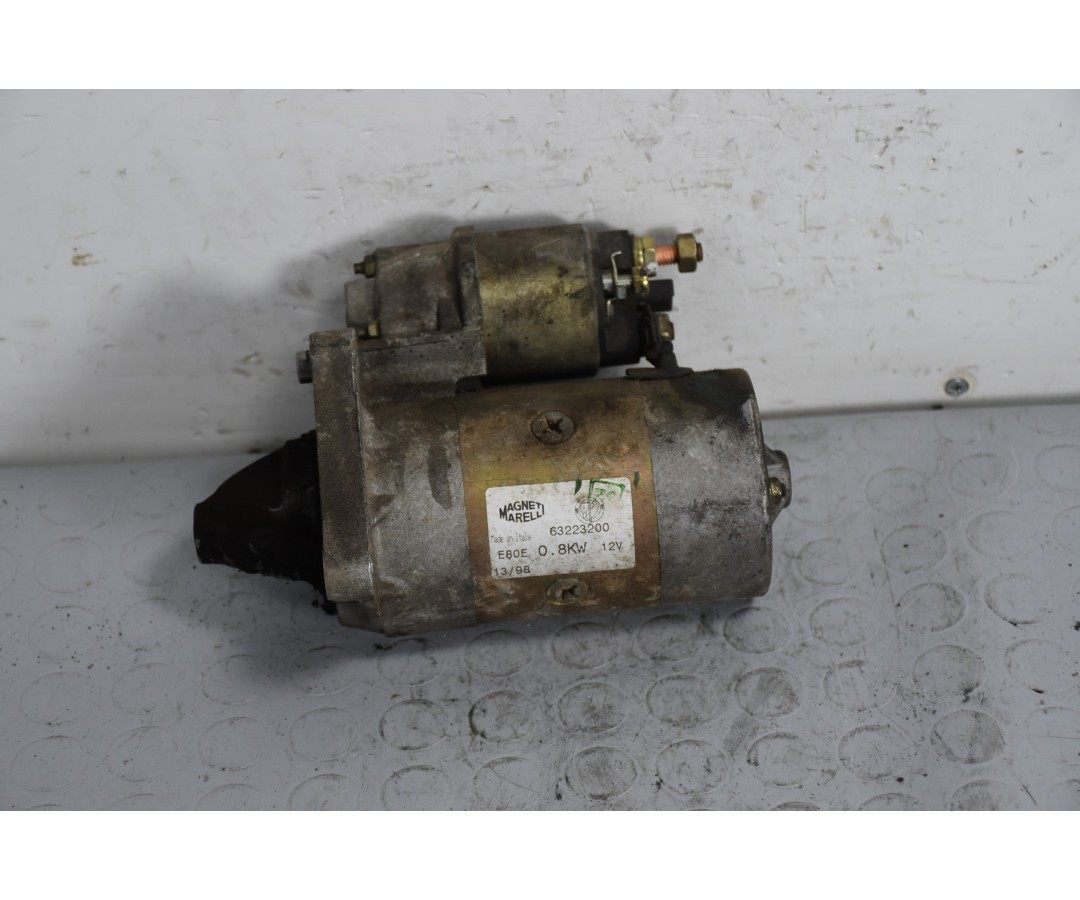 Motorino di Avviamento Fiat Punto 1.2 dal 1993 al 1999 Cod 63223200  1639041269900