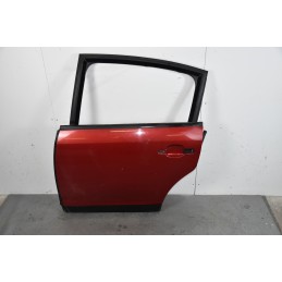 Portiera sportello posteriore SX Citroen C4 Dal 2004 al 2010 Rosso  1639402524082