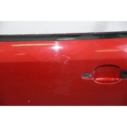 Portiera sportello posteriore SX Citroen C4 Dal 2004 al 2010 Rosso  1639402524082