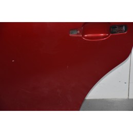 Portiera sportello posteriore SX Citroen C4 Dal 2004 al 2010 Rosso  1639402524082