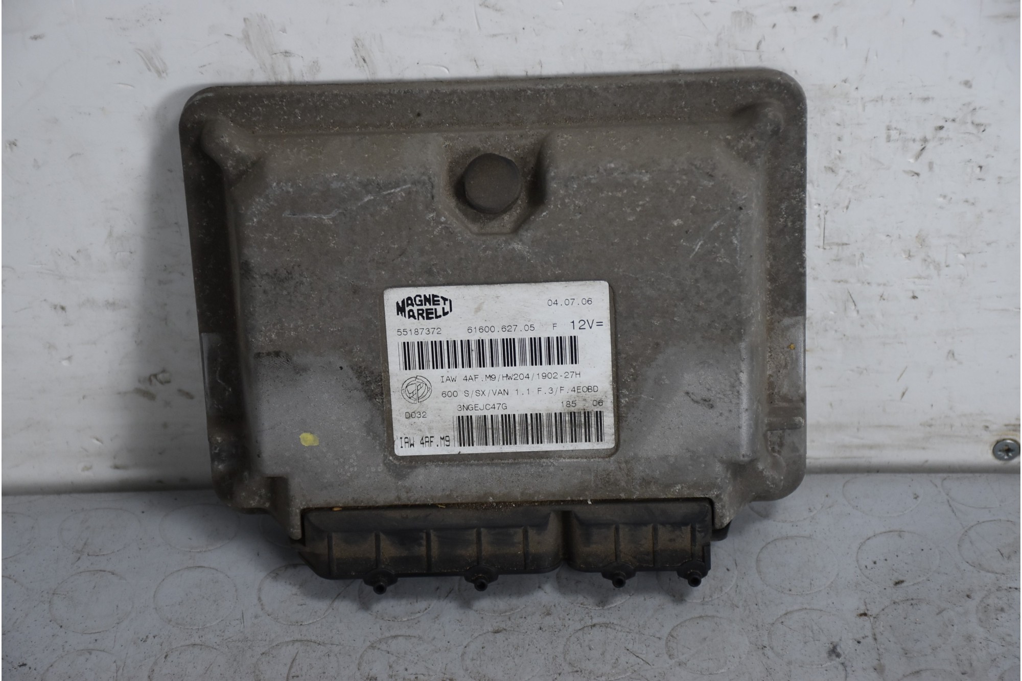 Centralina ECU Fiat 600 dal 2005 al 2010 Cod 55187372  1639564490799