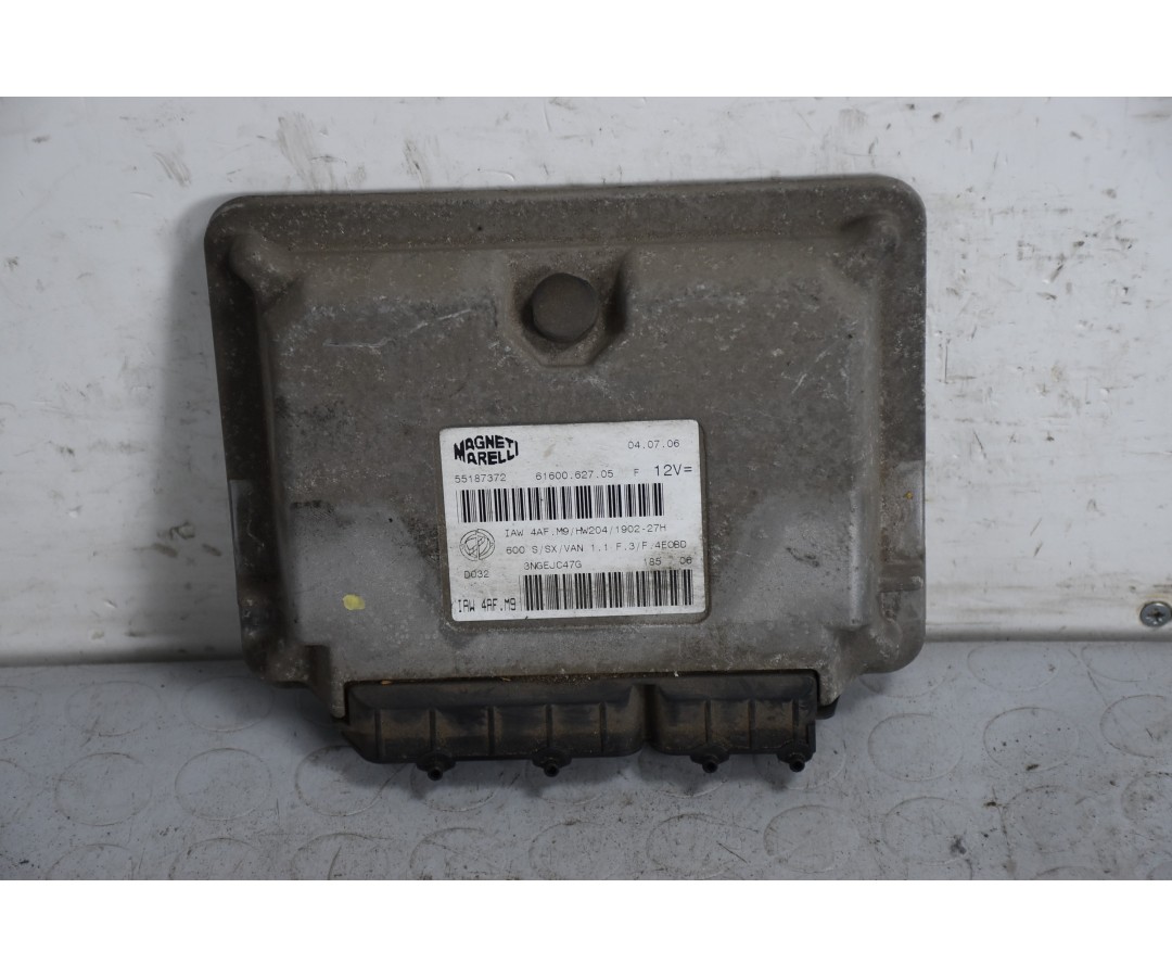 Centralina ECU Fiat 600 dal 2005 al 2010 Cod 55187372  1639564490799