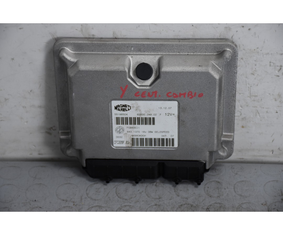 Centralina Cambio Automatico Lancia Ypsilon dal 2003 al 2011 Cod 55198504  1639751709284