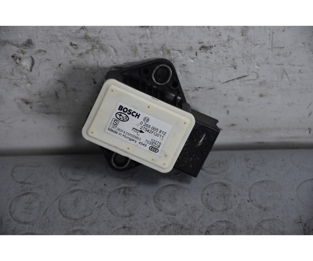 Sensore Imbardata Subaru Impreza dal 2007 al 2011 Cod 0265005812  1639757866684