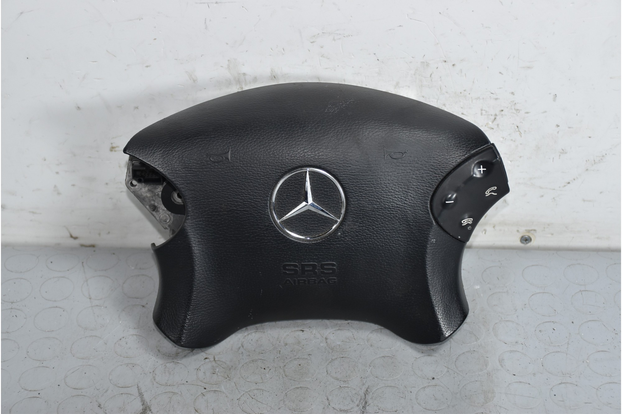 Airbag volante + comandi Mercedes Classe C W203 Dal 2000 al 2007 Cod 161549  1639998899113