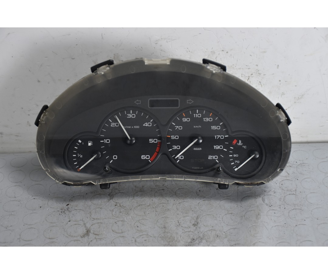 Strumentazione contachilometri completa Peugeot 206 Diesel Dal 1998 al 2012 Cod 9651740080  1640099791107