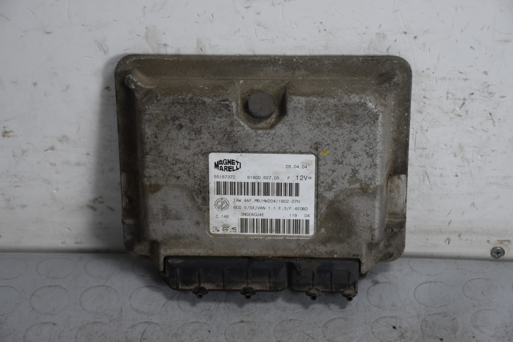 Centralina ECU Fiat 600 1.1 dal 2000 al 2010 Cod 55187372  1640180013118