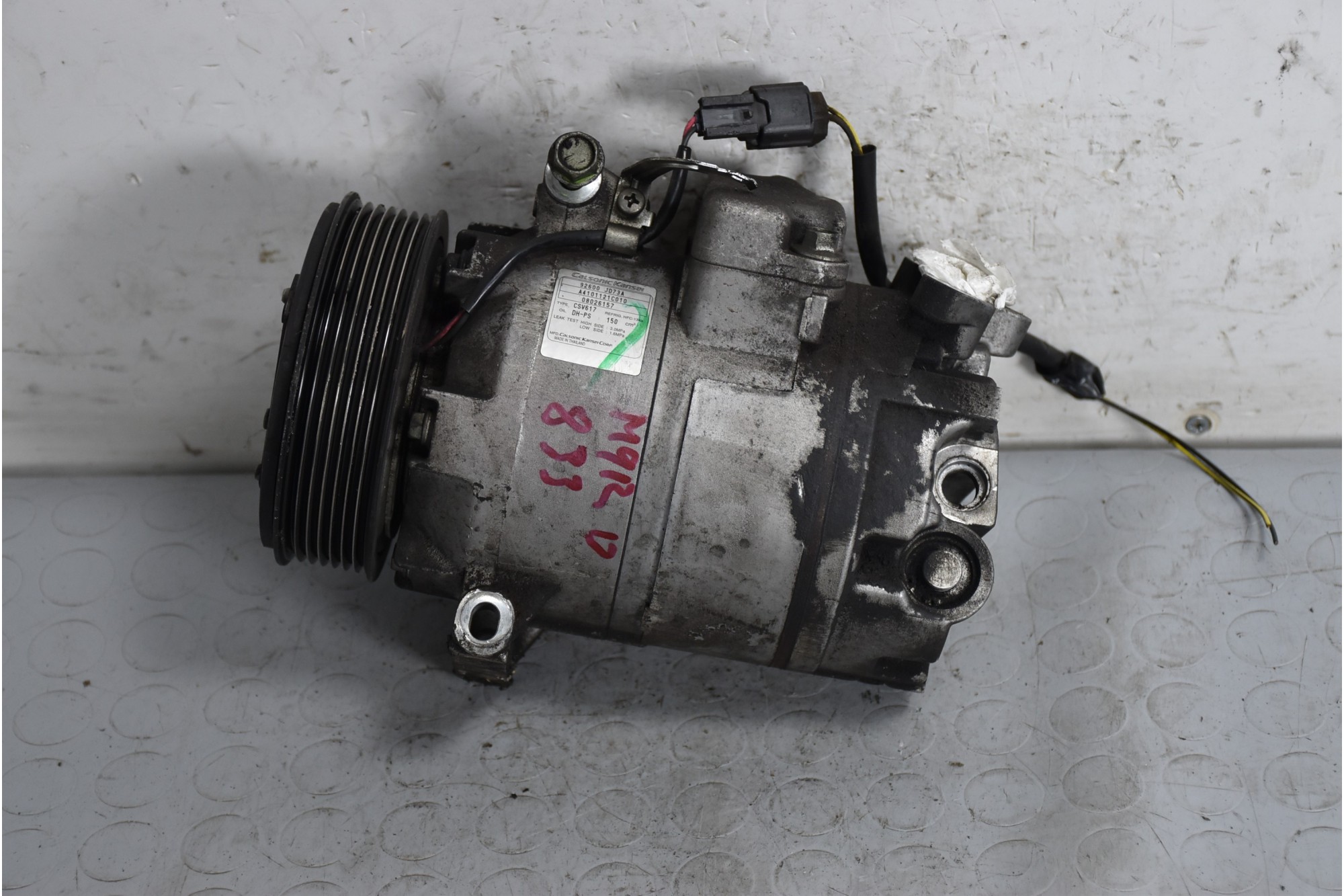 Compressore Aria Condizionata Nissan Qashqai dal 2006 al 2014 Cod a4101121c010  1640875811081
