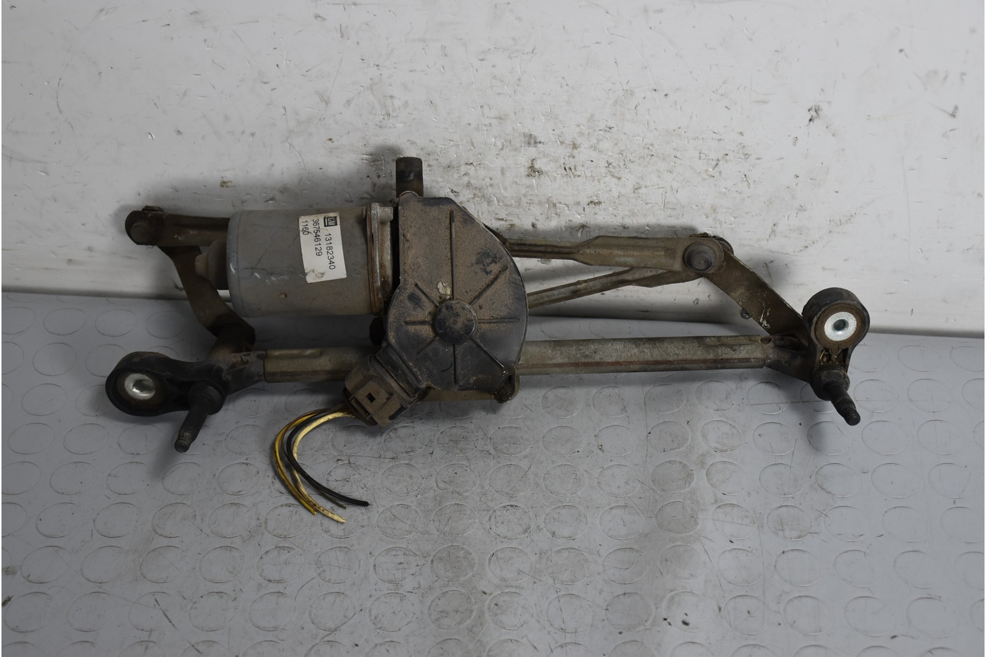 Motorino tergicristalli anteriore Opel Corsa D Dal 2006 al 2014 Cod 13182340  1640880345892