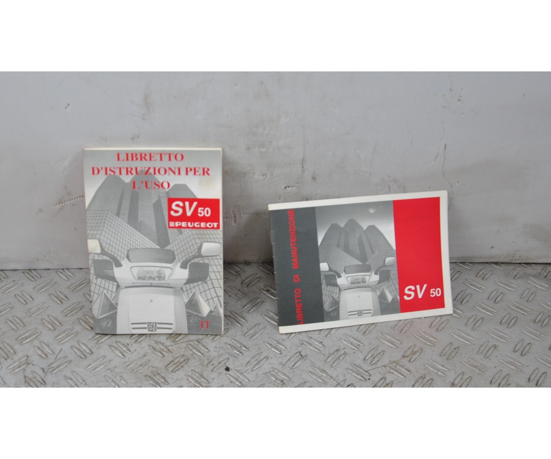 Libretti Uso e Manutenzione Peugeot SV 50 Dal 1990 al 1995  1641381329268