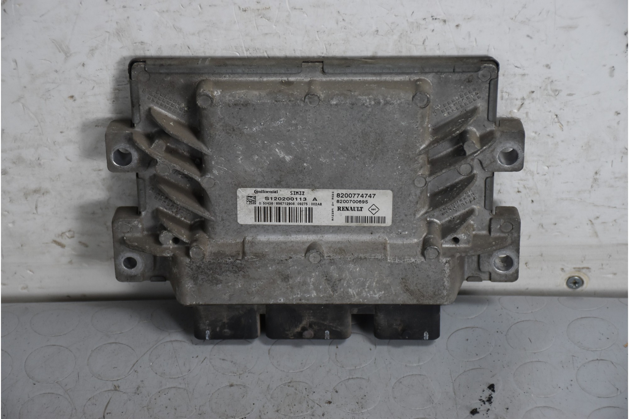 Centralina ECU Renault Twingo II Dal 2007 al 2014 Cod 8200774747  1641552958556