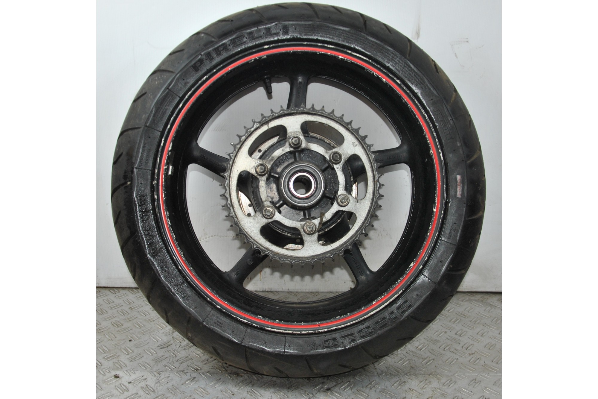 Cerchio Posteriore Yamaha YZF R6 600 dal 2005 al 2006  1641812719118