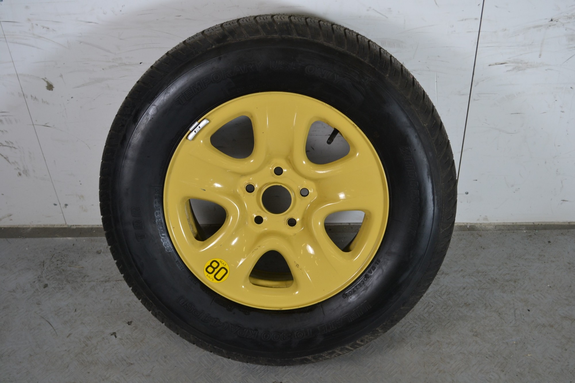 Ruotino di scorta Suzuki Grand Vitara Dal 2005 al 2015 Misura 225/70 R16  1642079207745