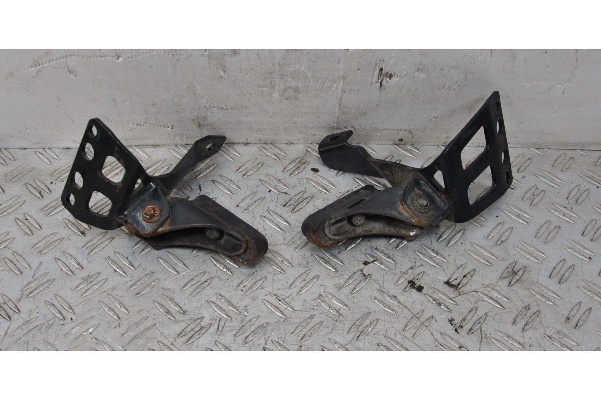 Coppia Pedane Poggiapiedi BMW F 650 GS Dal 1993 al 2000  1642166310754