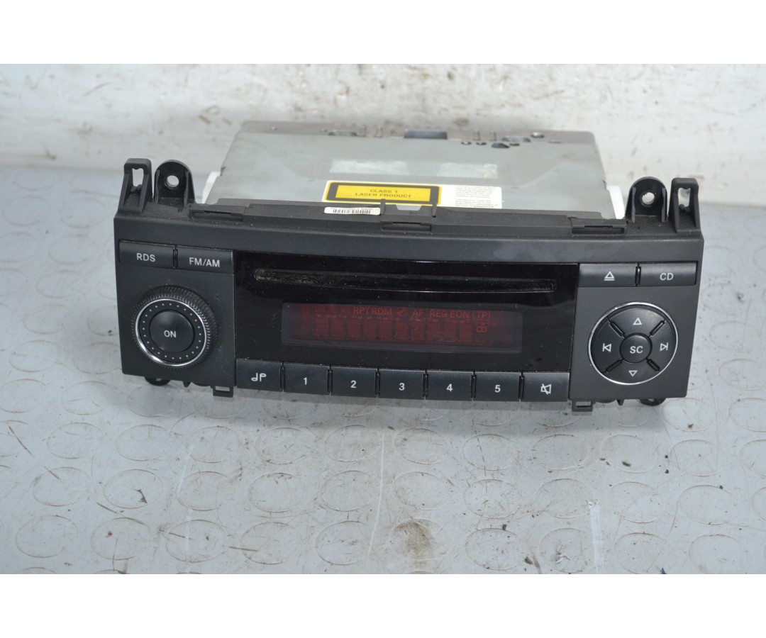 Autoradio Mercedes Classe A W169 dal 2004 al 2012 Cod a1698200286  1642176841903