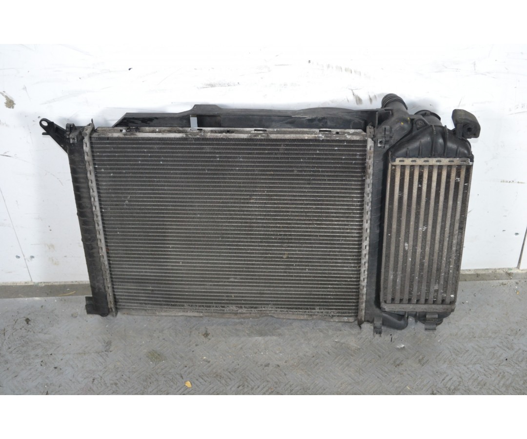 Radiatore acqua, intercooler e ventola Mini Mini One D R50 R53 Diesel dal 2001 al 2006 Cod 17517788755-07 1642429666932 Radiatore acqua, intercooler e ventola Mini Mini One D R50 R53 Diesel dal 2001 al 2006 Cod 17517788755-07 1642429666932