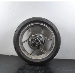 Cerchio posteriore + gomma, disco e corona Kawasaki ER-6N dal 2005 al 2008  2400000076681