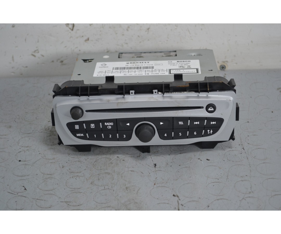 Autoradio Renault Twingo II Dal 2007 al 2014 Cod 281152391RTY415  1642692519331