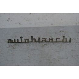 Scritta logo Autobianchi Autobianchi Bianchina Panoramica Dal 1960 al 1969  1642755561970