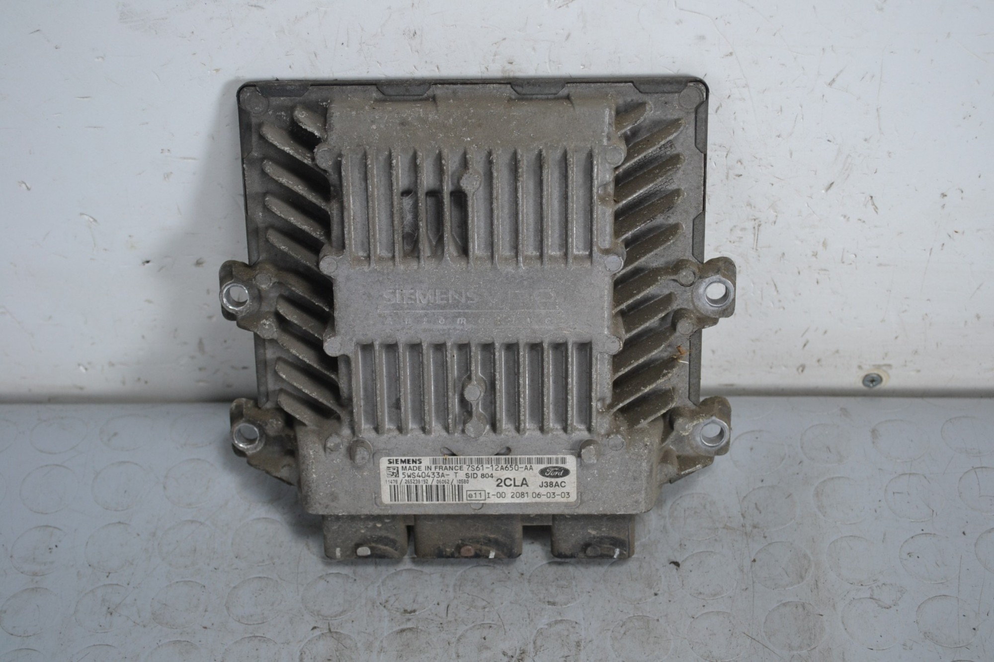 Centralina ECU Ford Fiesta V 1.4 TDCi dal 2002 al 2008 Cod 7s61-12a650-aa  1643207579468