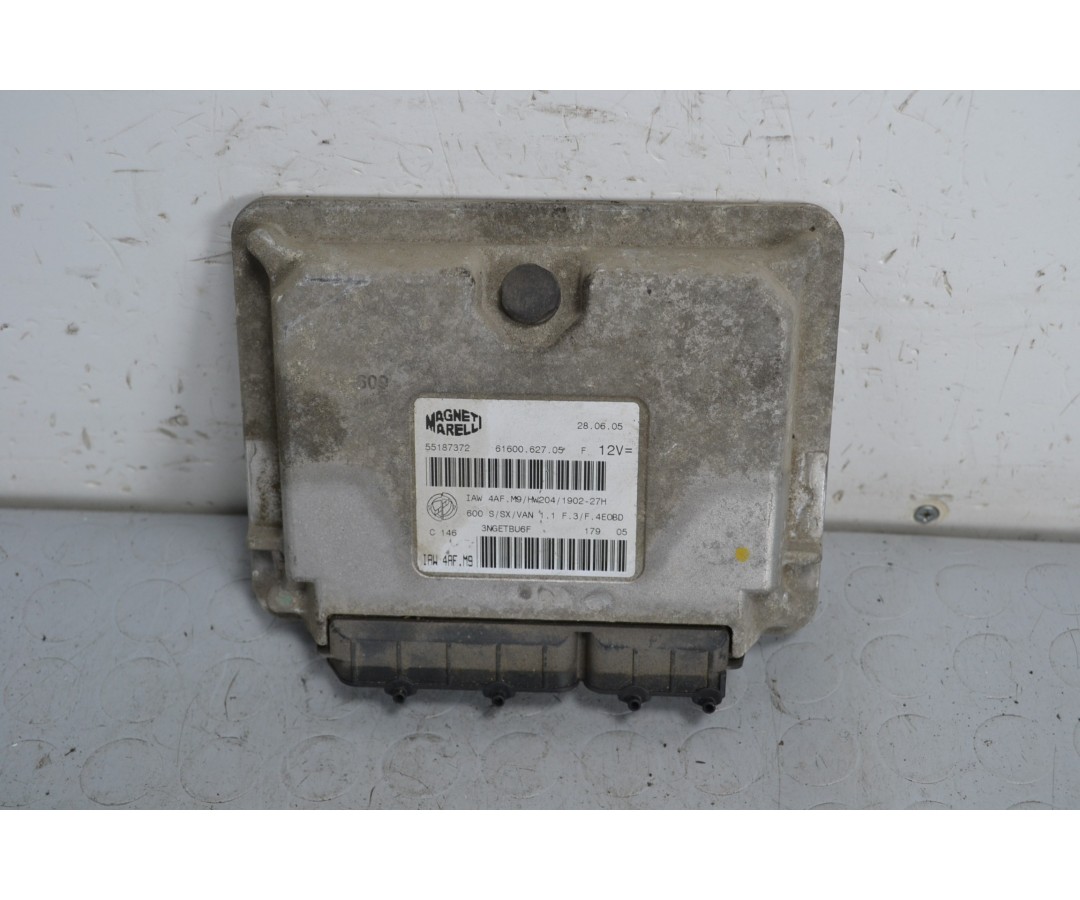 Centralina ECU Fiat Seicento 1.1 dal 2000 al 2010 Cod 55187372  1643730426123