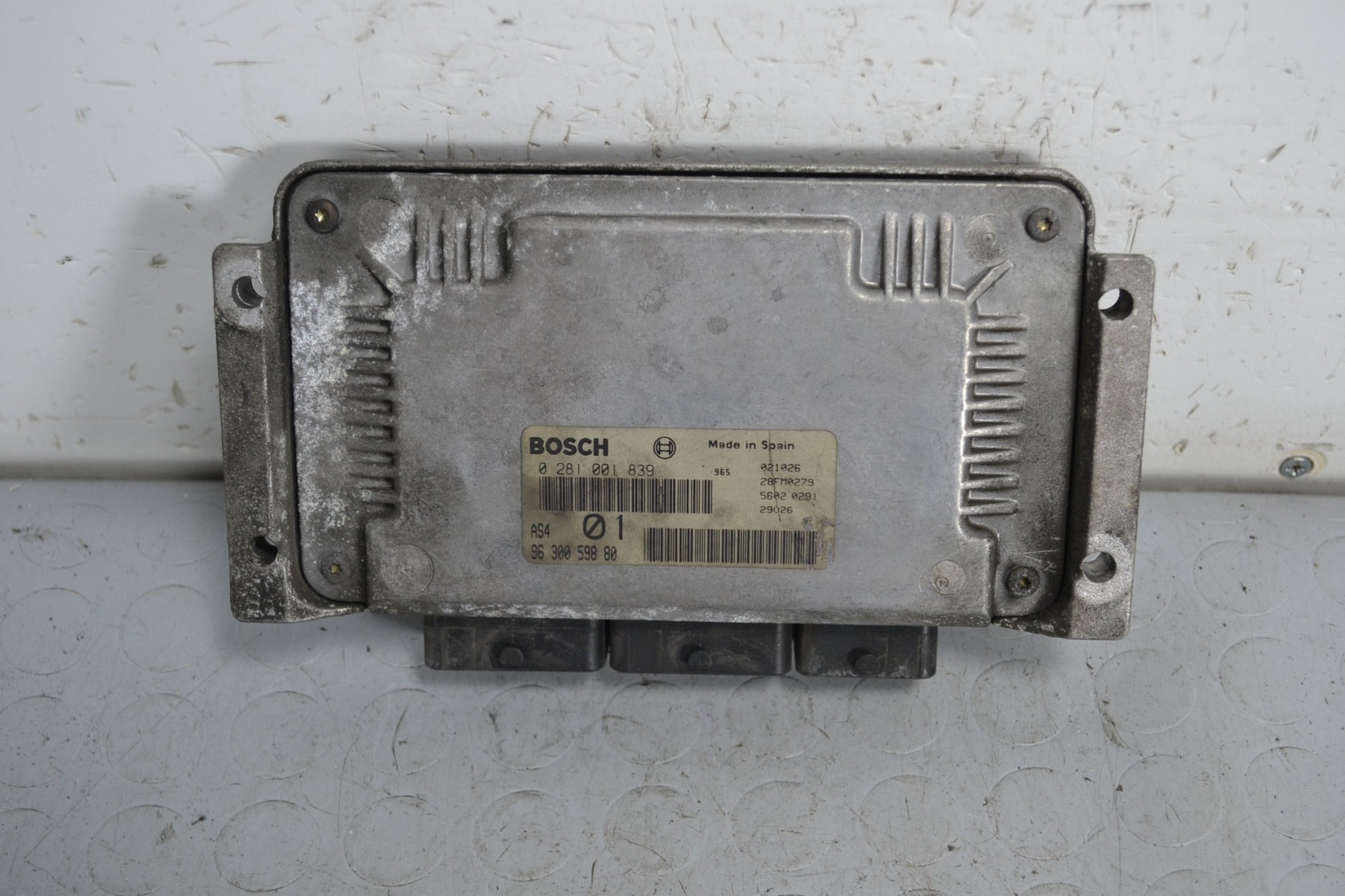 Centralina ECU Citroen Saxo dal 1996 al 2004 Cod 9630059880  1643731669765