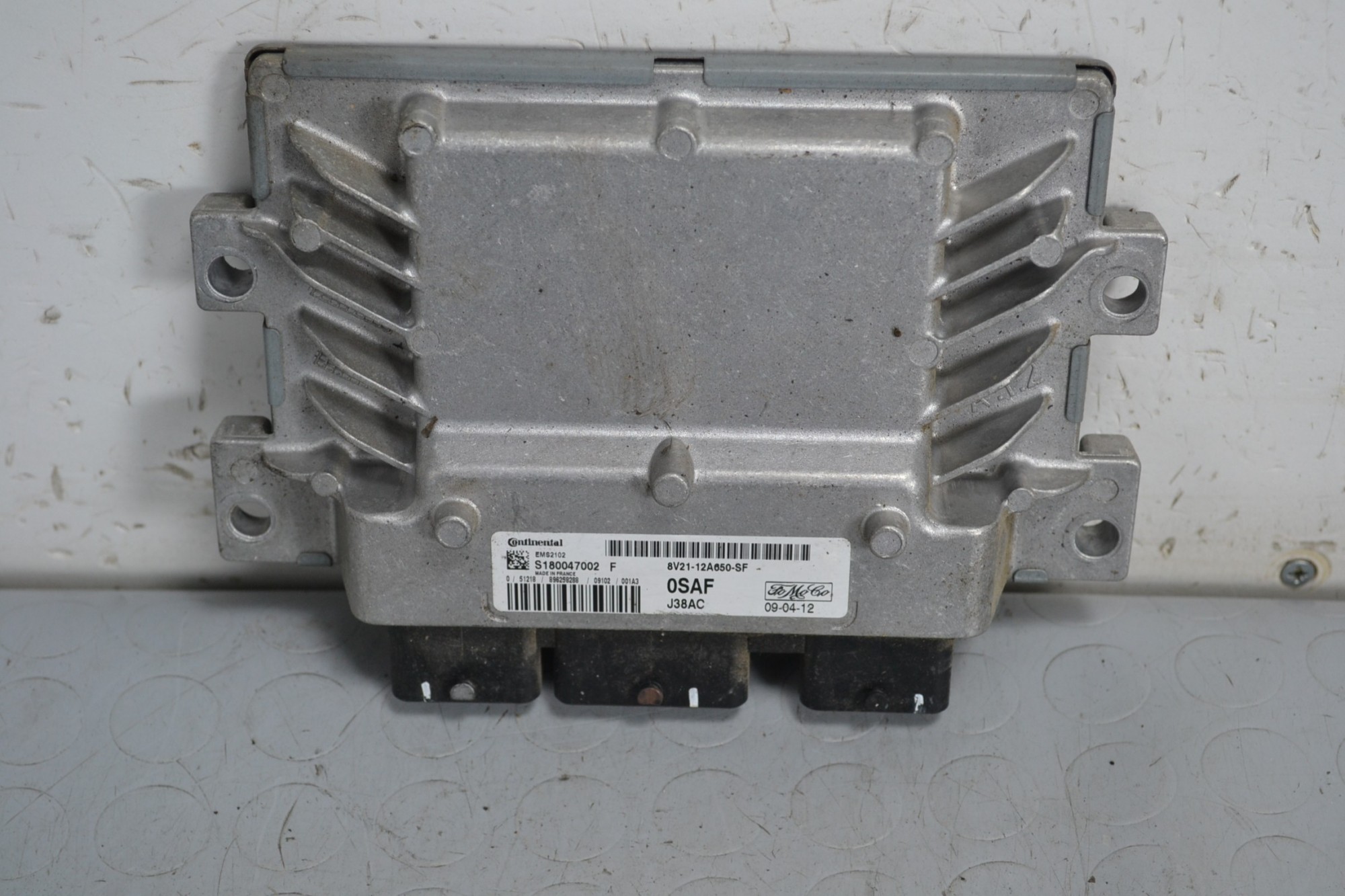 Centralina ECU Ford Fiesta VI dal 2008 al 2017 Cod 8v21-12a650-sf  1643894280661