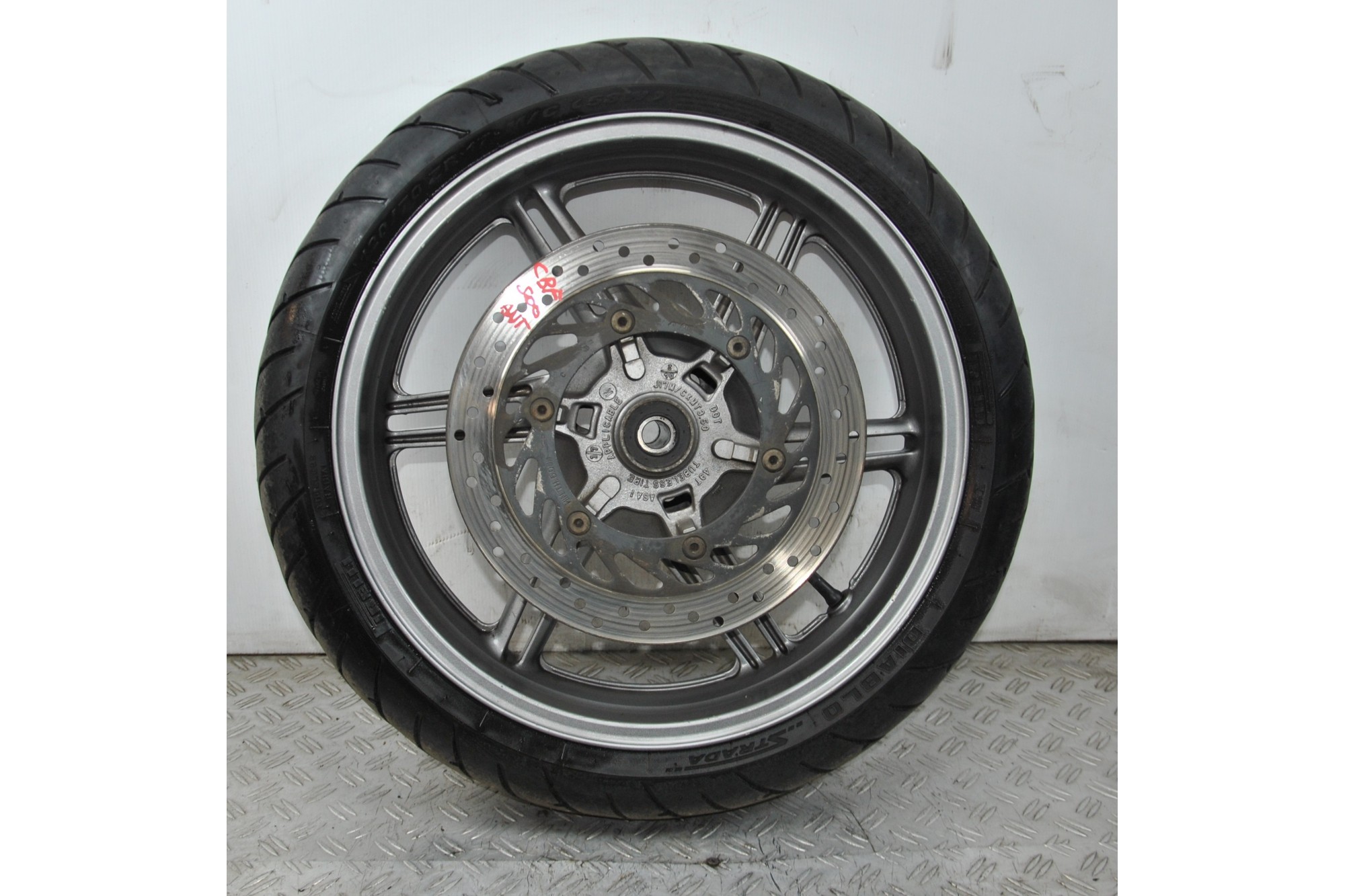 Cerchio Anteriore Completo Honda CBF 500 Dal 2004 al 2006  1644335379654