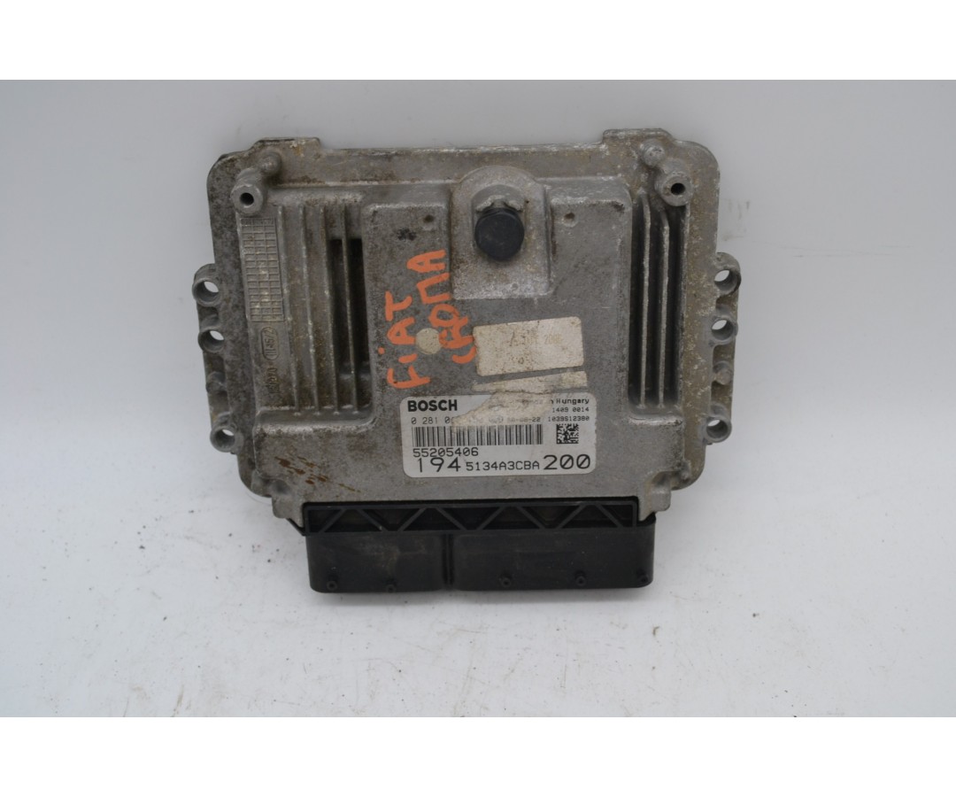 Centralina ECU Fiat Croma 2.4 MJT dal 2005 al 2010 Cod 55205406  1644420616596