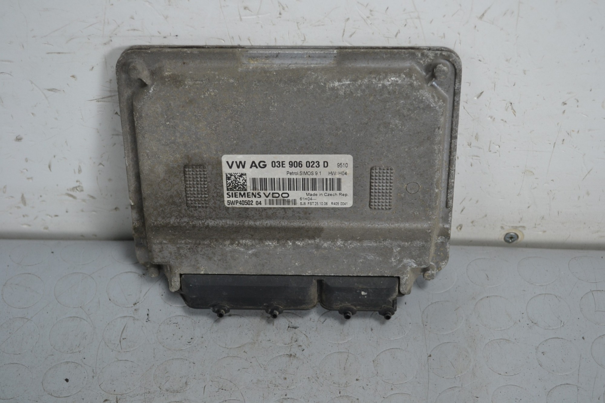 Centralina ECU Seat Ibiza III dal 2002 al 2009 Cod 03e906023d  1644505897919