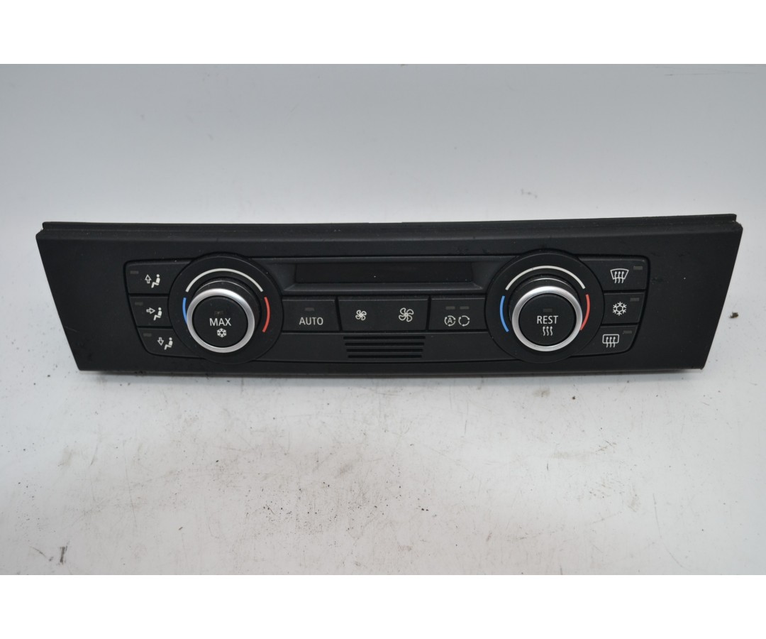 Controllo comando clima Bmw Serie 3 E90 Dal 2005 al 2013 Cod 64119147299-01  1644593395847