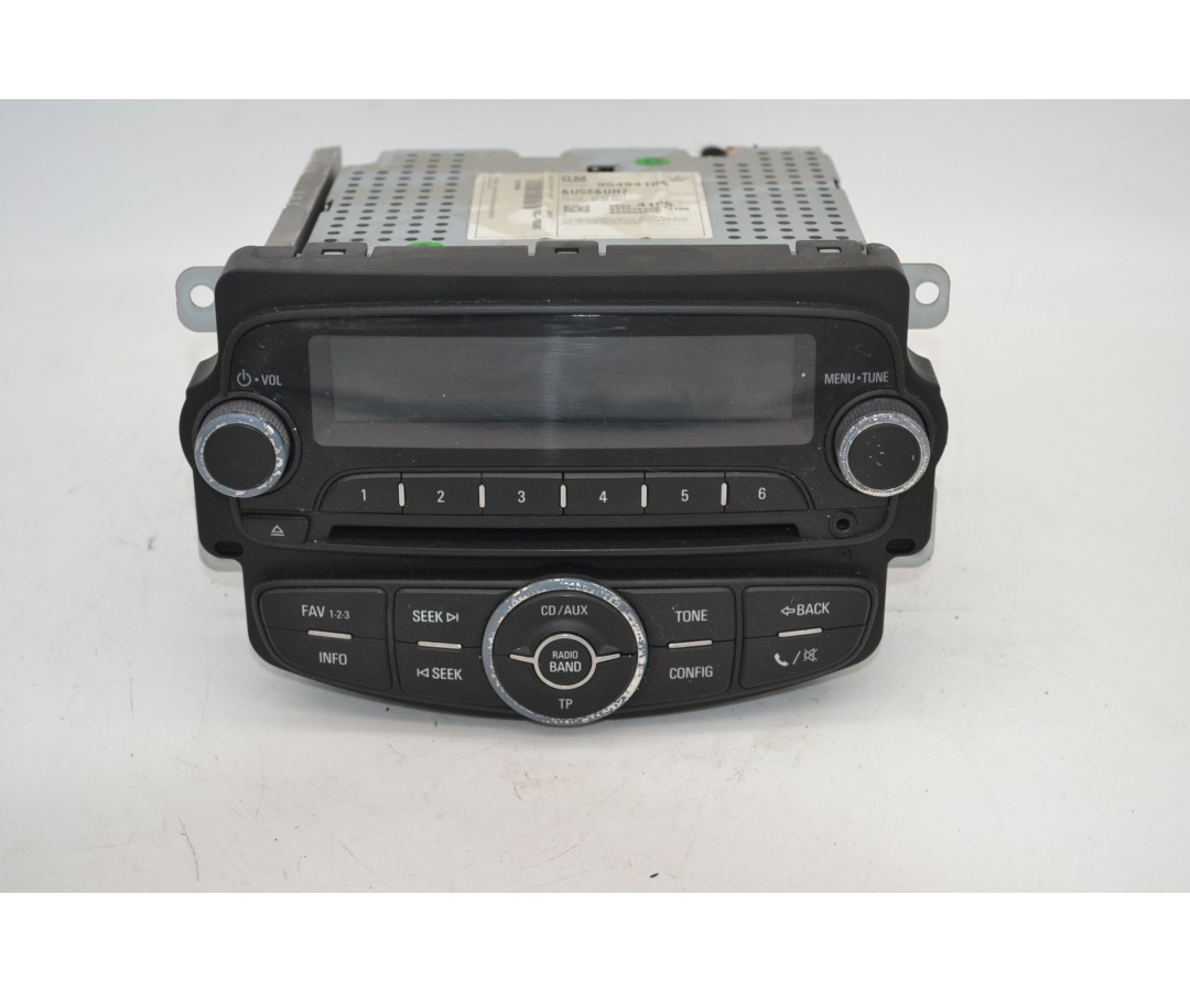 Autoradio + Lettore CD Chevrolet Aveo dal 2011 al 2016 Cod 95494106  1645105740780