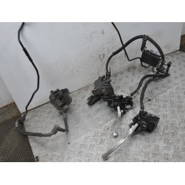 Impianto frenante Pompa e Pinza Freno Anteriore Con ABS Honda Sh 125 / 150 ie dal 2013 al 2017 Cod 006-V95-162-3  1645179978676