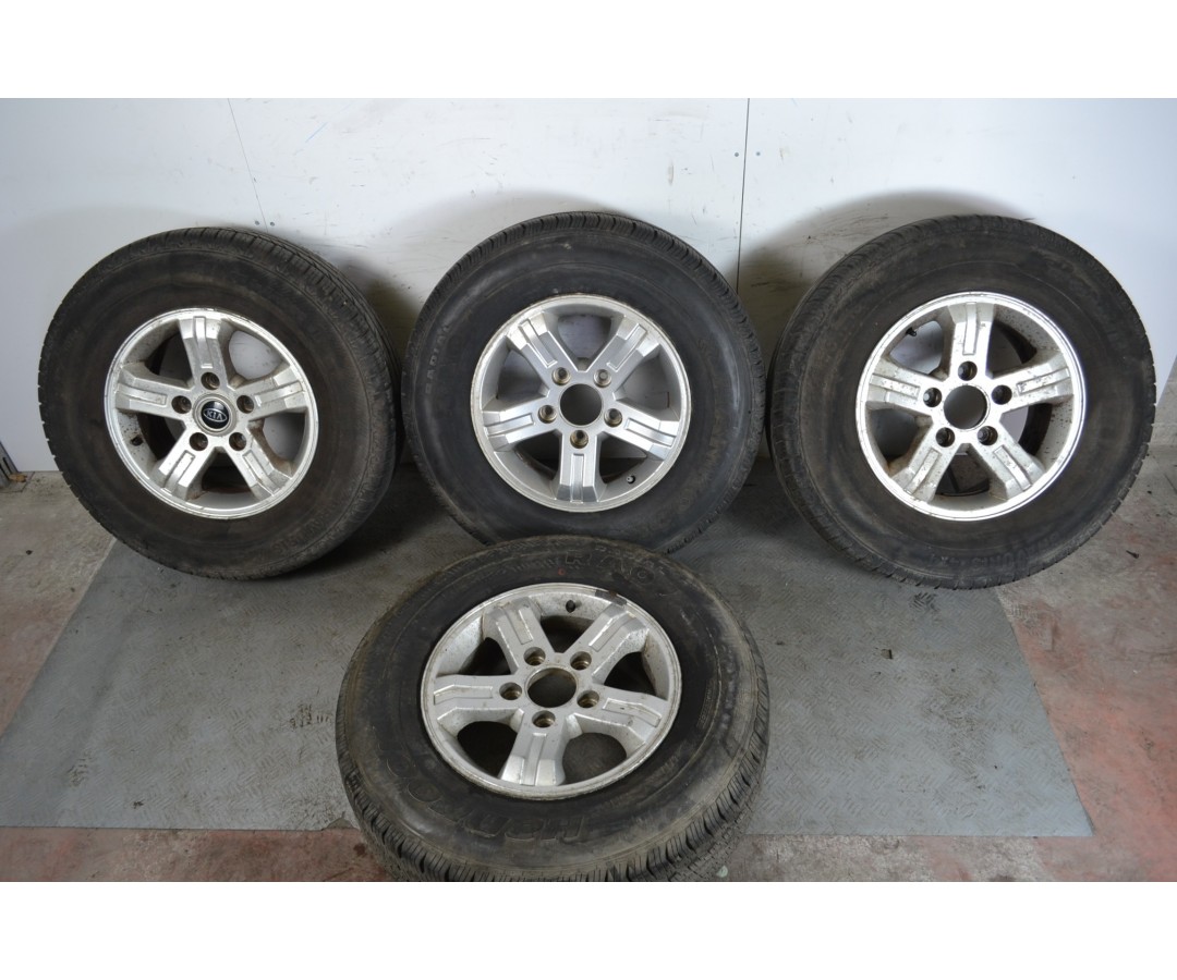 Treno completo Kia Sorento Dal 2002 al 2009 Misura 245/70 R16  1645195979671