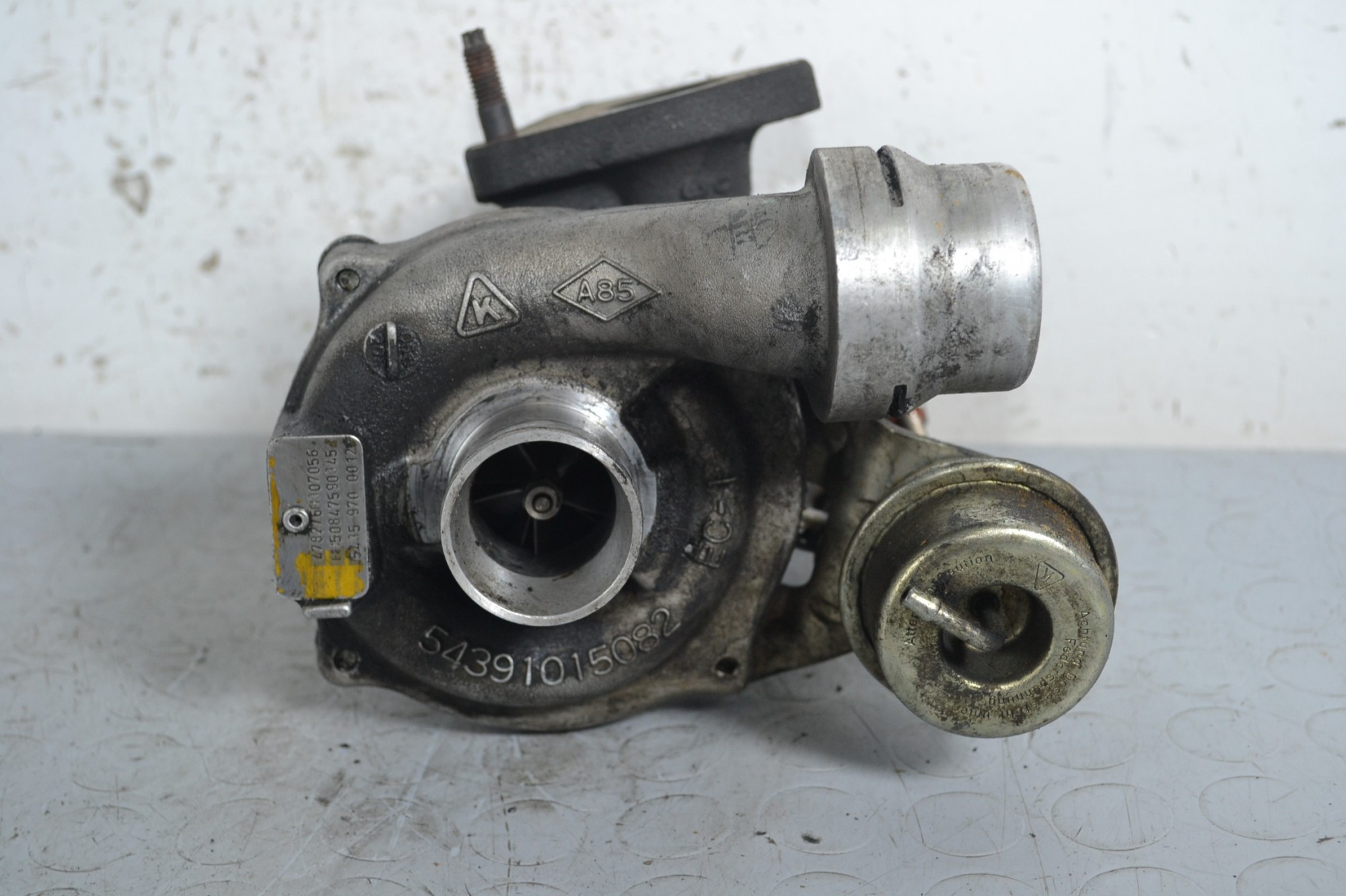 Turbina Turbocompressore Renault Clio III dal 2005 al 2013 Cod 54391015082  1645452705333