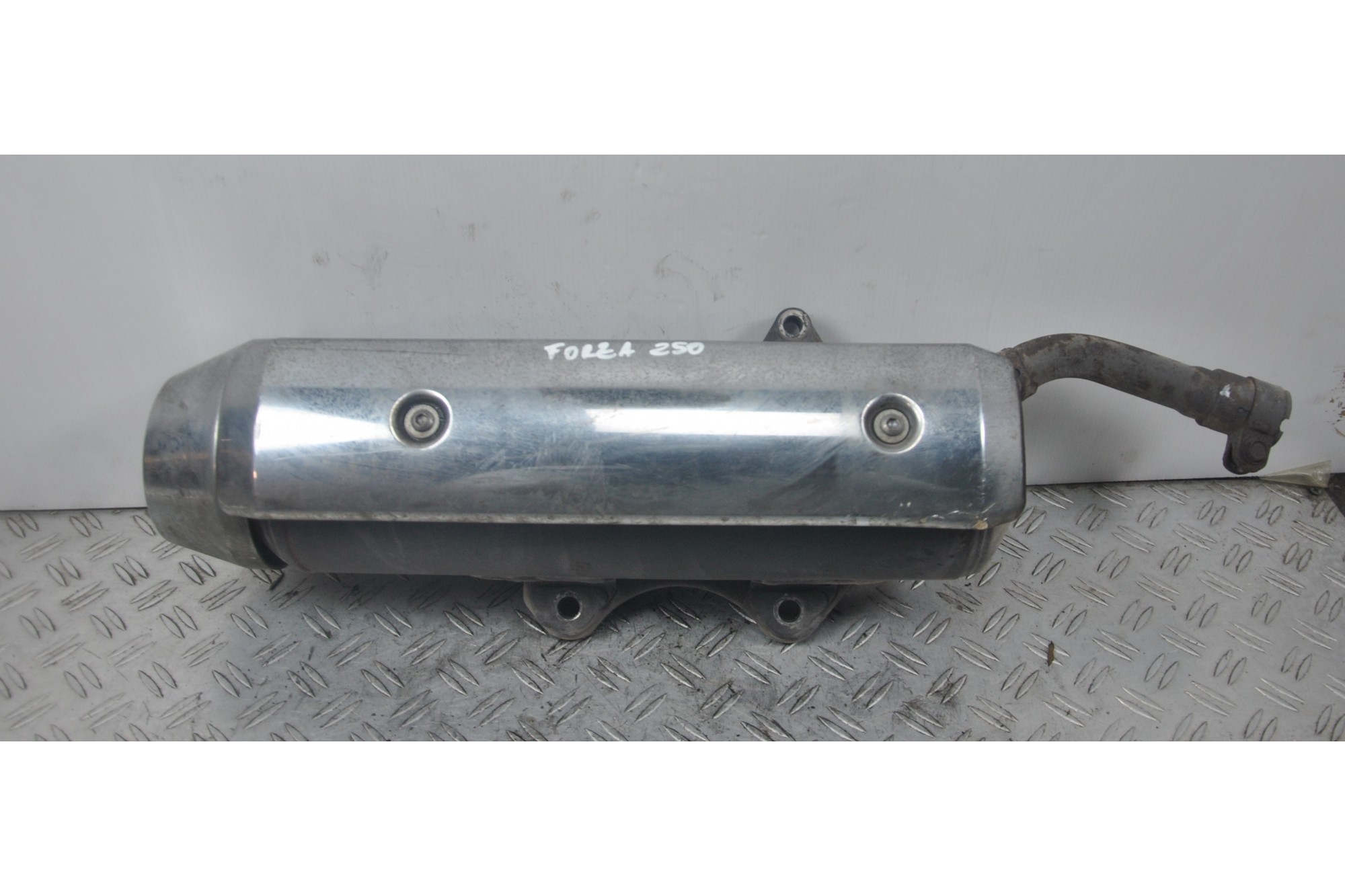 Marmitta terminale Di Scarico Honda Forza 250 Dal 2005 al 2009  1646043668594