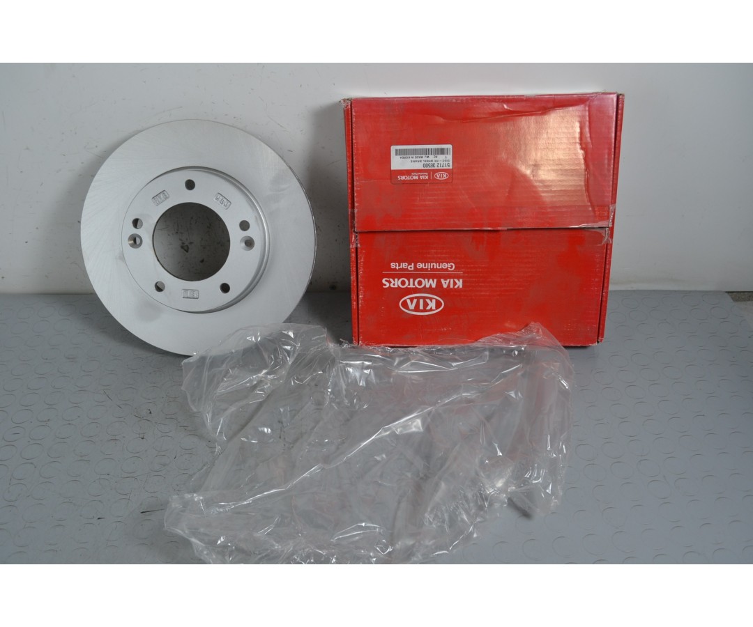 Disco freno anteriore ventilato Kia Sorento I Dal 2002 al 2009 Cod 517123E500  1646315712123