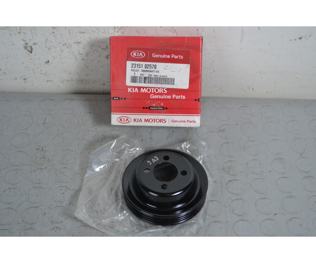 Puleggia Albero Motore Kia Picanto dal 2004 al 2011 Cod 2315102570  1646385907054