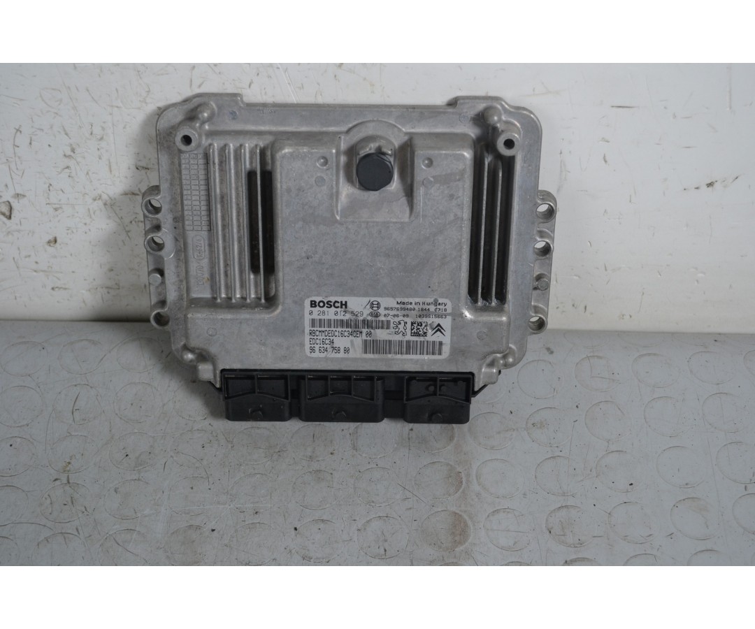 Centralina ECU Citroen C3 dal 2002 al 2009 Cod 9663475880  1646661691530