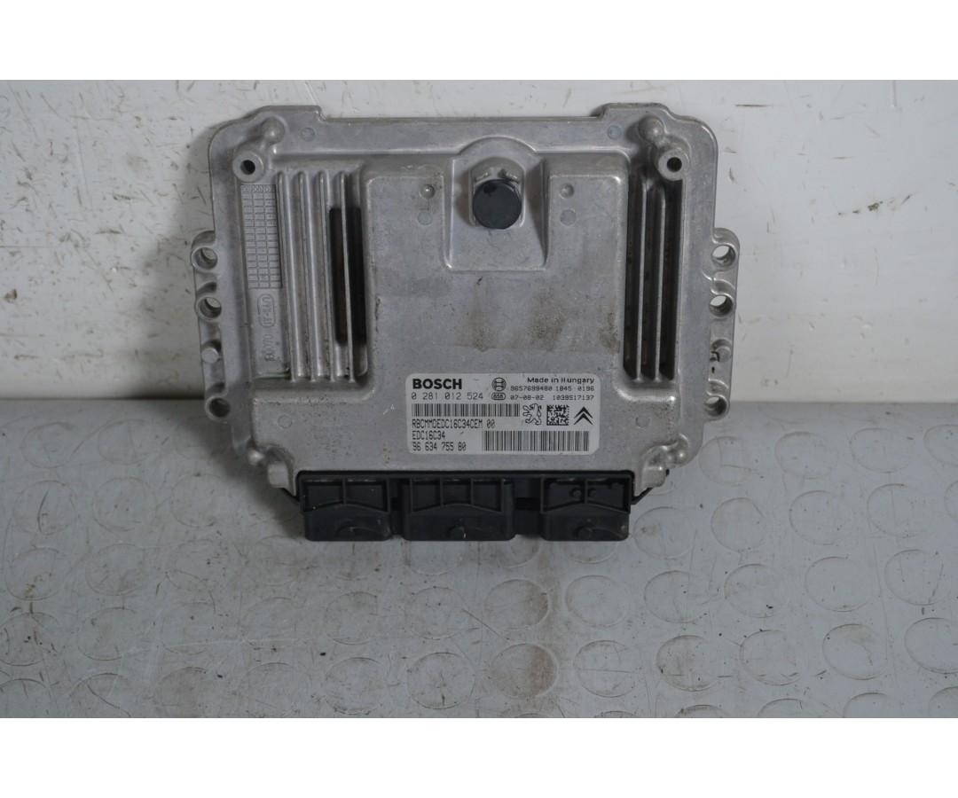 Centralina ECU Citroen C3 Pluriel dal 2003 al 2010 Cod 9663475580  1646661983758