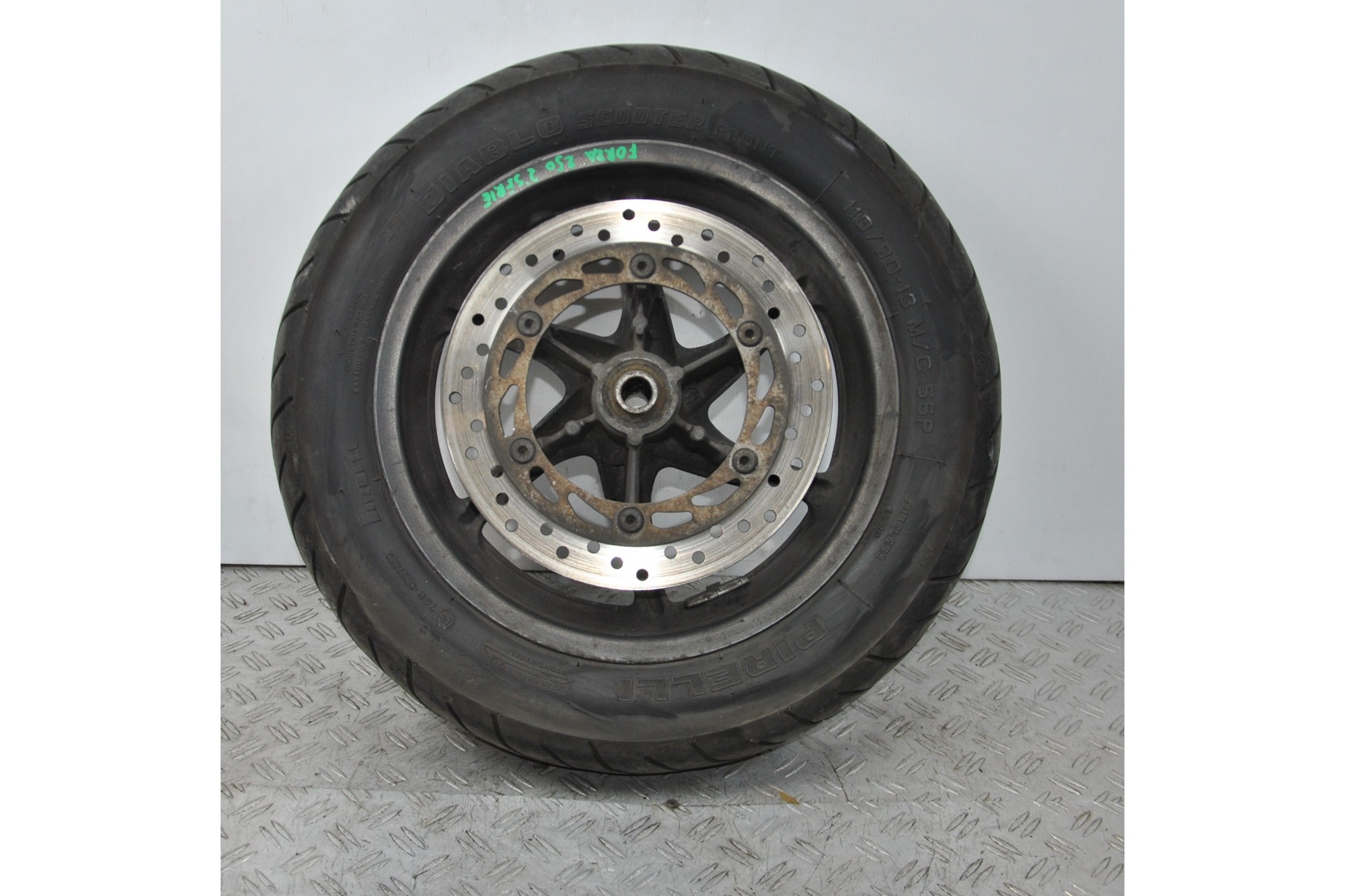 Cerchio Anteriore Honda Forza 250 Dal 2008 al 2011  1646819149562