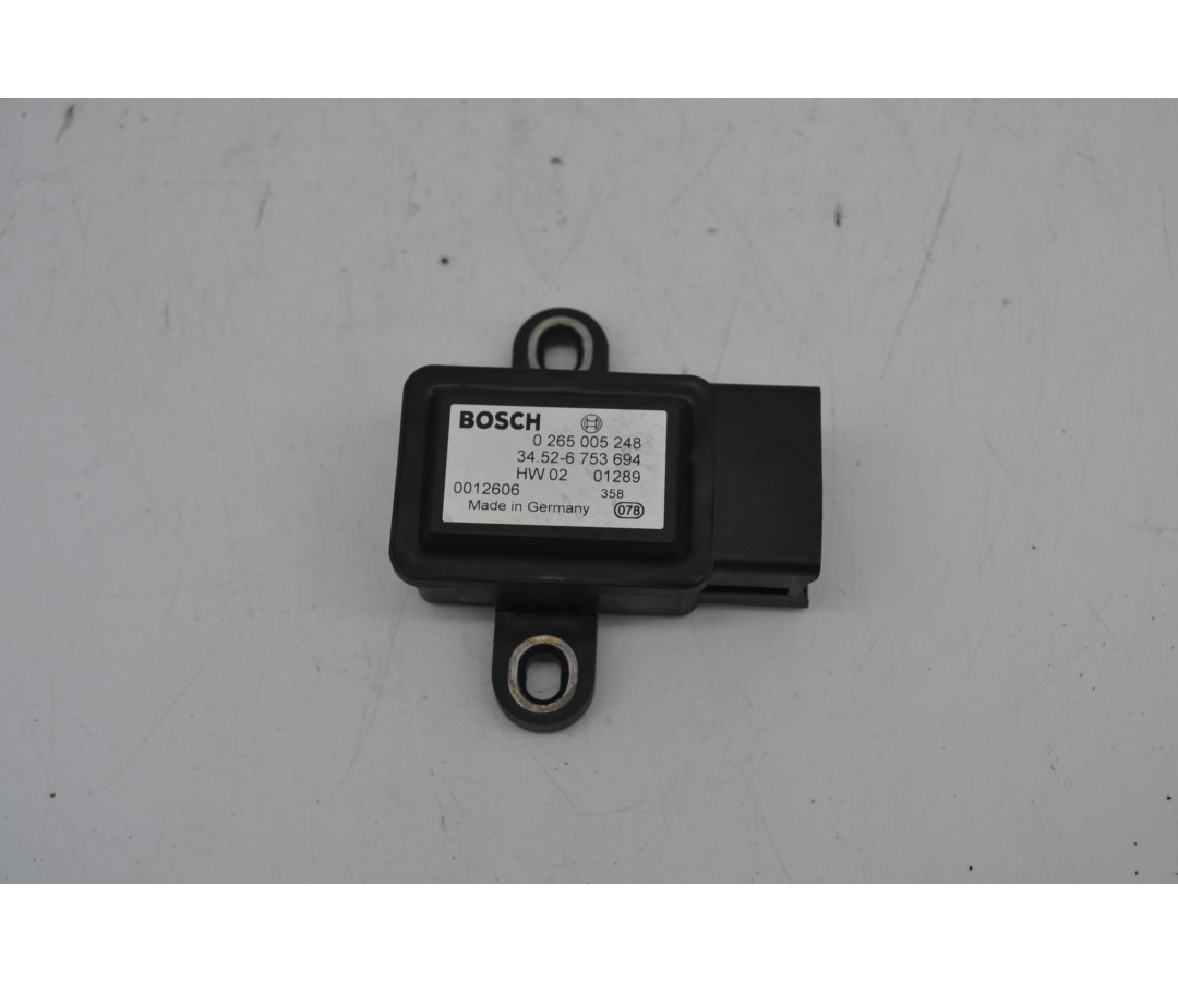 Sensore imbardata Bmw Serie 5 E39 Dal 1995 al 2003 Cod 0265005248  1646924059794