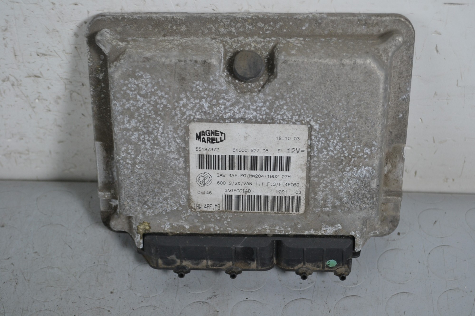 Centralina ECU Fiat Seicento 1.1 dal 2000 al 2010 Cod 55187372  1646926983448