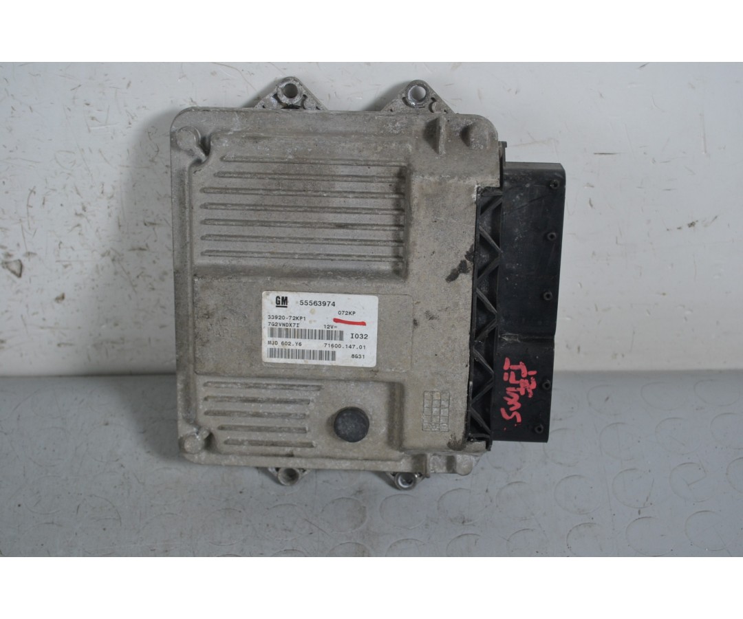 Centralina ECU Suzuki Swift IV dal 2004 al 2010 Cod 33920-72kp1  1646986200370