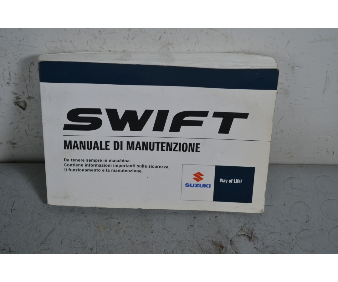 Libretto Uso e Manutenzione Suzuki Swift IV dal 2004 al 2010  1647012159259
