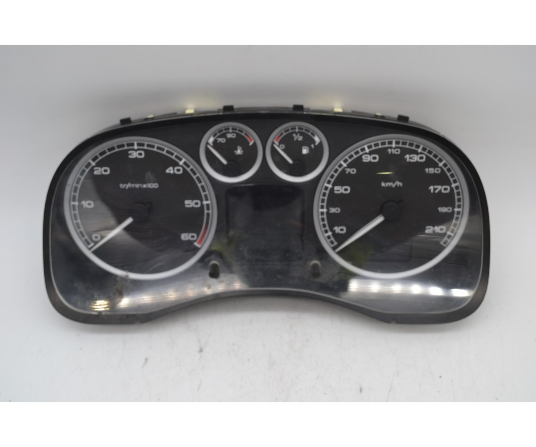 Strumentazione contachilometri Peugeot 307 Dal 2001 al 2009 Cod 21674881-4  1647014381245