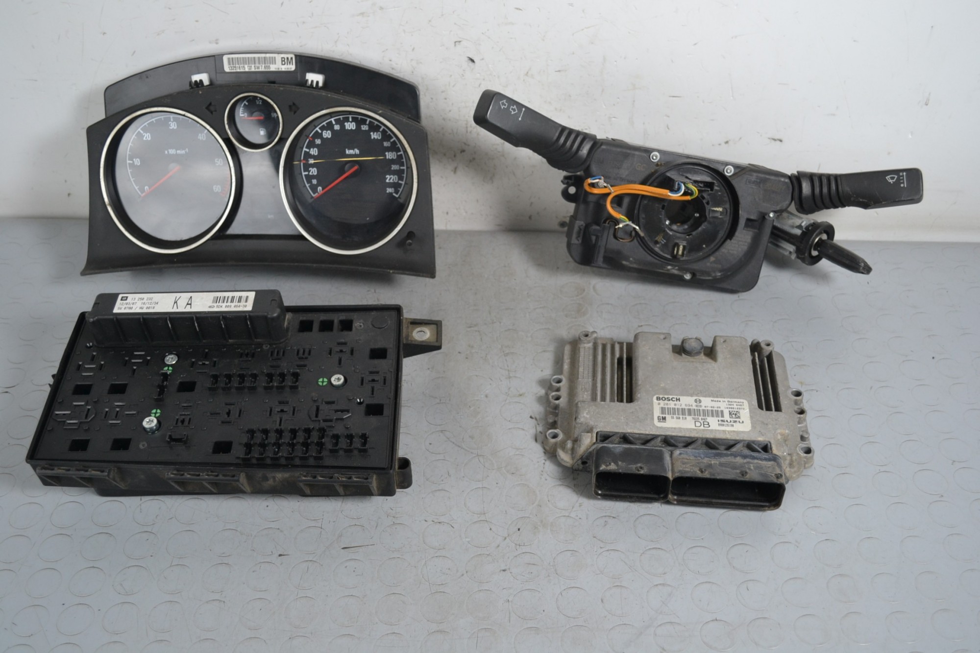 Kit Chiave Avviamento Opel Astra H 1.7 CDTI dal 2004 al 2011 Cod 0281012694  1647935552731